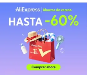Aliexpress Ahorros en Verano