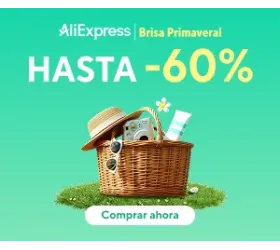 Aliexpress - Hasta un -60%