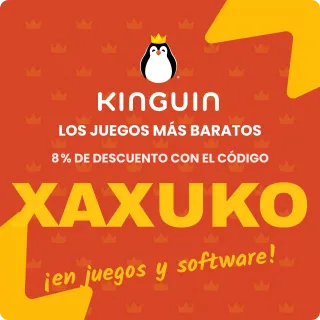 Kinguin · 8 % con el código XAXUKO