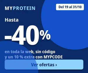 Myprotein hasta 40