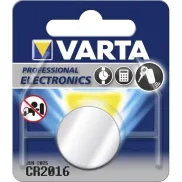 Pilas de Botón Litio Varta CR2016 - Lote de 10 unidades