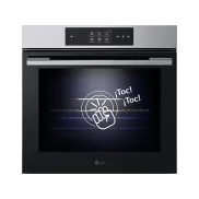 Horno a vapor LG 76L, multifunción, acero inoxidable