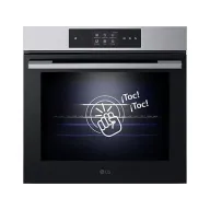 Horno a vapor LG 76L, multifunción, acero inoxidable
