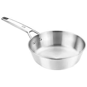 Sartén honda de acero inoxidable 20 cm | BRA Signature