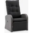 Sillón gris STORD para exterior