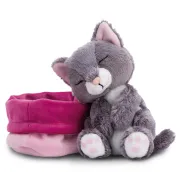 Gato gris NICI de 12 cm plush