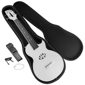 RockJam Ukelele de Fibra de Carbono con Accesorios Reacondicionado