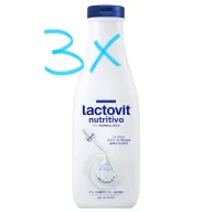 Gel de Ducha Hidratante Lactovit 3X para Piel Seca 550 ml