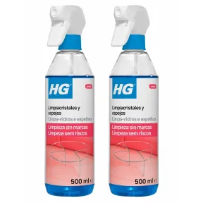 Limpiador de Cristales y Espejos 500ml - HG 2,49€ unidad