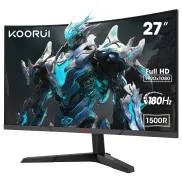 Monitor Curvo Gaming KOORUI 27” FHD 180Hz con HDR