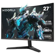 Monitor Curvo Gaming KOORUI 27” FHD 180Hz con HDR