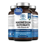 Magnesio Bisglicinato 1500 mg con Vitamina B6 - 120 cápsulas