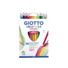 Lápices Acuarelables GIOTTO Colors 3.0 - 36 Colores