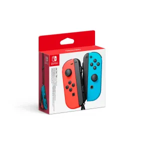 Mandos Joy-Con Oficiales Nintendo (Rojo Neón y Azul Neón)