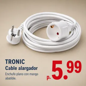 Alargador TRONIC de Cable