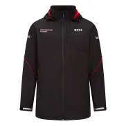 Impermeable negro de Porsche