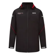 Impermeable negro de Porsche