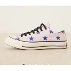 Zapatillas Chuck 70 Ox rosas con estrellas, números 40-45.