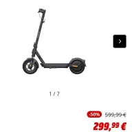 Xiaomi Scooter 5 Plus - Patinete eléctrico 400W, 120 kg