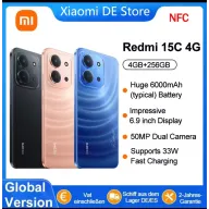 Redmi 15C Xiaomi 4G NFC 256GB + 4GB de RAM