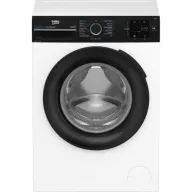 Lavadora Beko 8kg Carga Frontal A Blanca y Negra 1200rpm