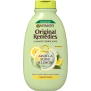 Champú Garnier Limón Arcilla Suave para Pelo Graso 400ml