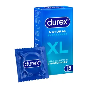 Preservativos Durex Natural XL, 12 unidades en caja