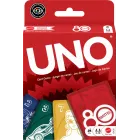 UNO 80.º Aniversario - Juego de Cartas Rojo Rubí Mattel