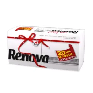 Servilletas Blancas Renova Red Label, 200 Unidades Estándar