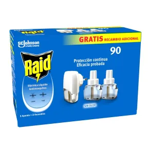 Raid Eléctrico 90 Noches contra Mosquitos Comunes y Tigre