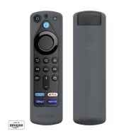 Funda gris para mando por voz Alexa (3.ª gen) Made for Amazon