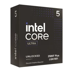 Procesador Intel Core Ultra 5 250KF con 18 núcleos
