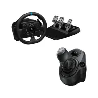Volante Logitech G923 con Force Shifter y pedales PS5/PC