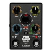 POD Express Black – Procesador Hi-Gain Ultra-portátil para guitarra