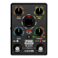 POD Express Black – Procesador Hi-Gain Ultra-portátil para guitarra