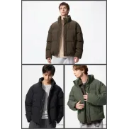 Chaqueta de plumas repelente al agua Uniqlo en varios colores