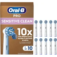 Cabezales de Recambio Originales Oral-B Sensitive Clean, 10 Pck