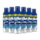 Espuma de Afeitar Gillette Series 50ml Pack de 6