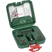 Set compacto de 43 piezas Bosch: destornillador y brocas