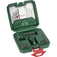Set compacto de 43 piezas Bosch: destornillador y brocas
