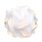 Lámpara de techo blanca puzzle DIY 30 piezas, 15 diseños