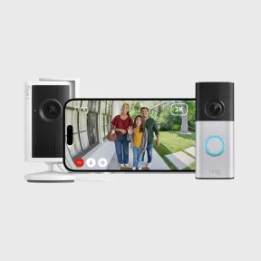 Videotimbre Plus 2K Ring + Cámara Interior Seguridad