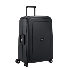 Maleta Spinner Renewed M, 69 cm, Samsonite S'Cure, Negro