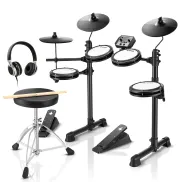 Batería Electrónica Donner DED-80 de 7 Piezas y 180 Sonidos
