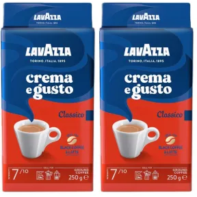 Crema y Gusto Classico de Café Lavazza