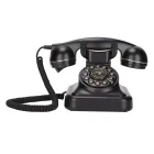 Teléfono vintage con cable para los amantes del estilo clásico