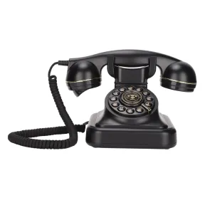 Teléfono vintage con cable para los amantes del estilo clásico
