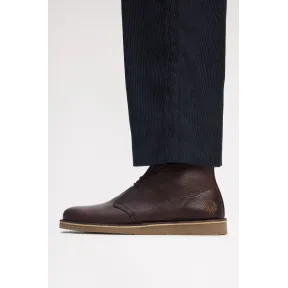 Botines Hawley de piel Fred Perry para tallas 39-43 y 46