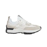 Zapatillas de Piel Lucky Print en Blanco de Pepe Jeans
