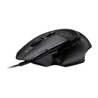 Ratón Logitech G G502 X - LIGHTFORCE, Hero 25K, Negro